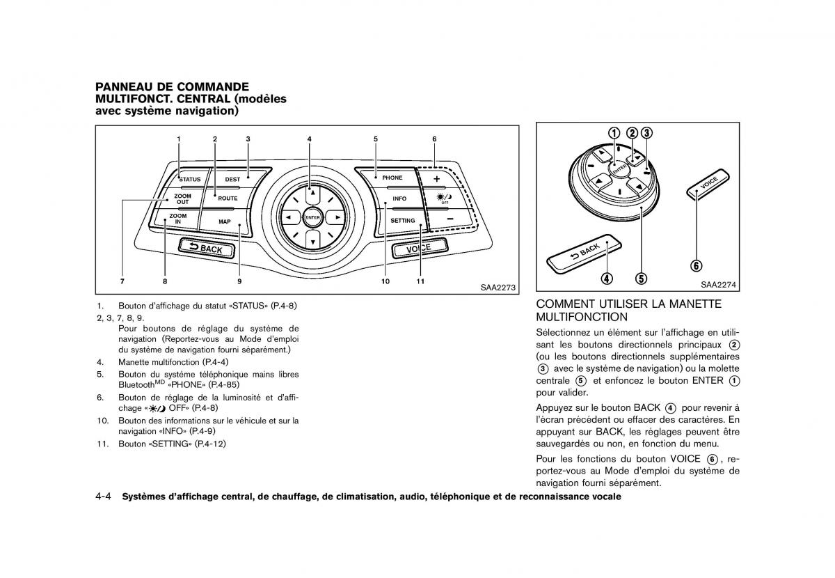 Nissan 370Z manuel du proprietaire / page 183