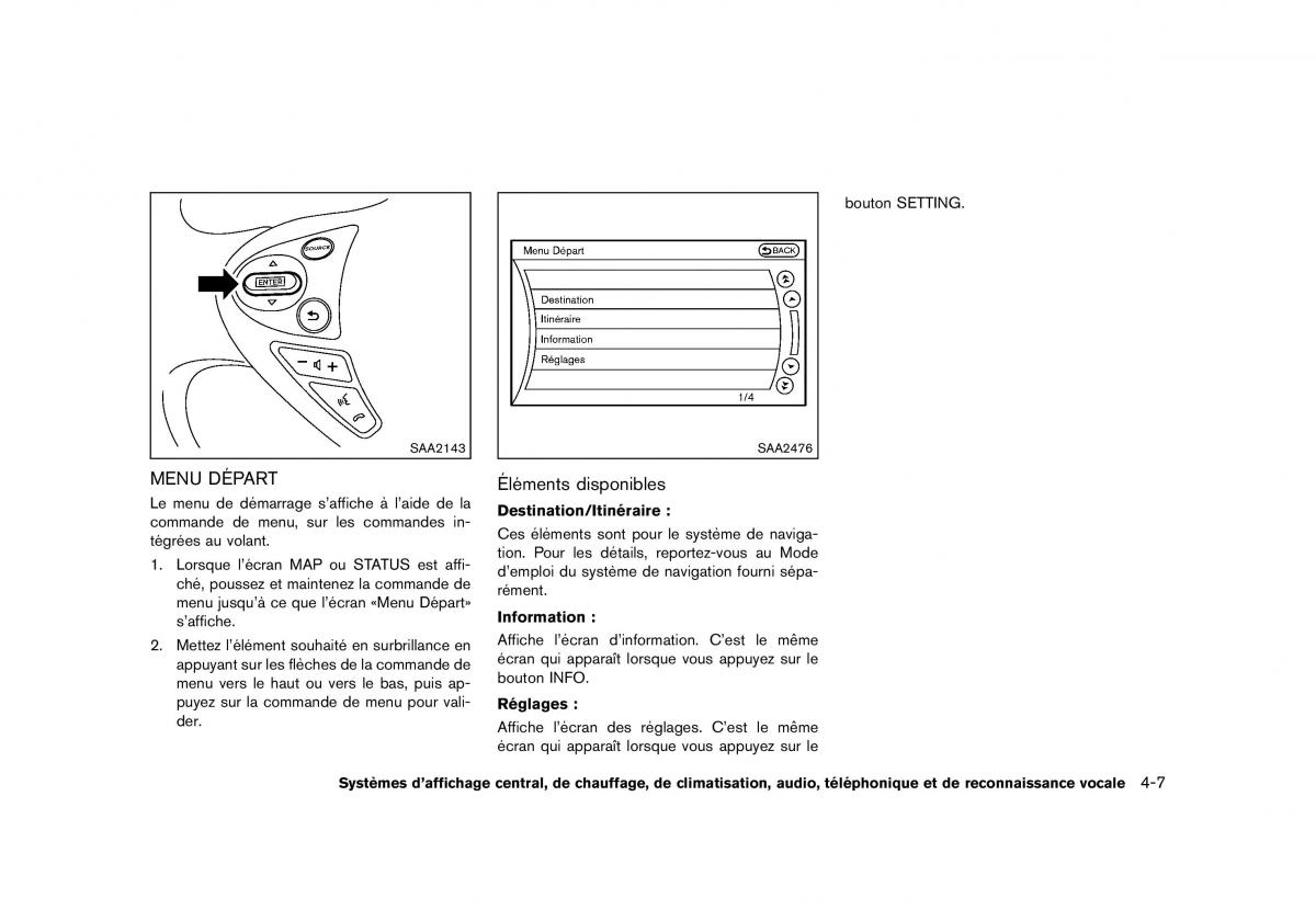 Nissan 370Z manuel du proprietaire / page 186