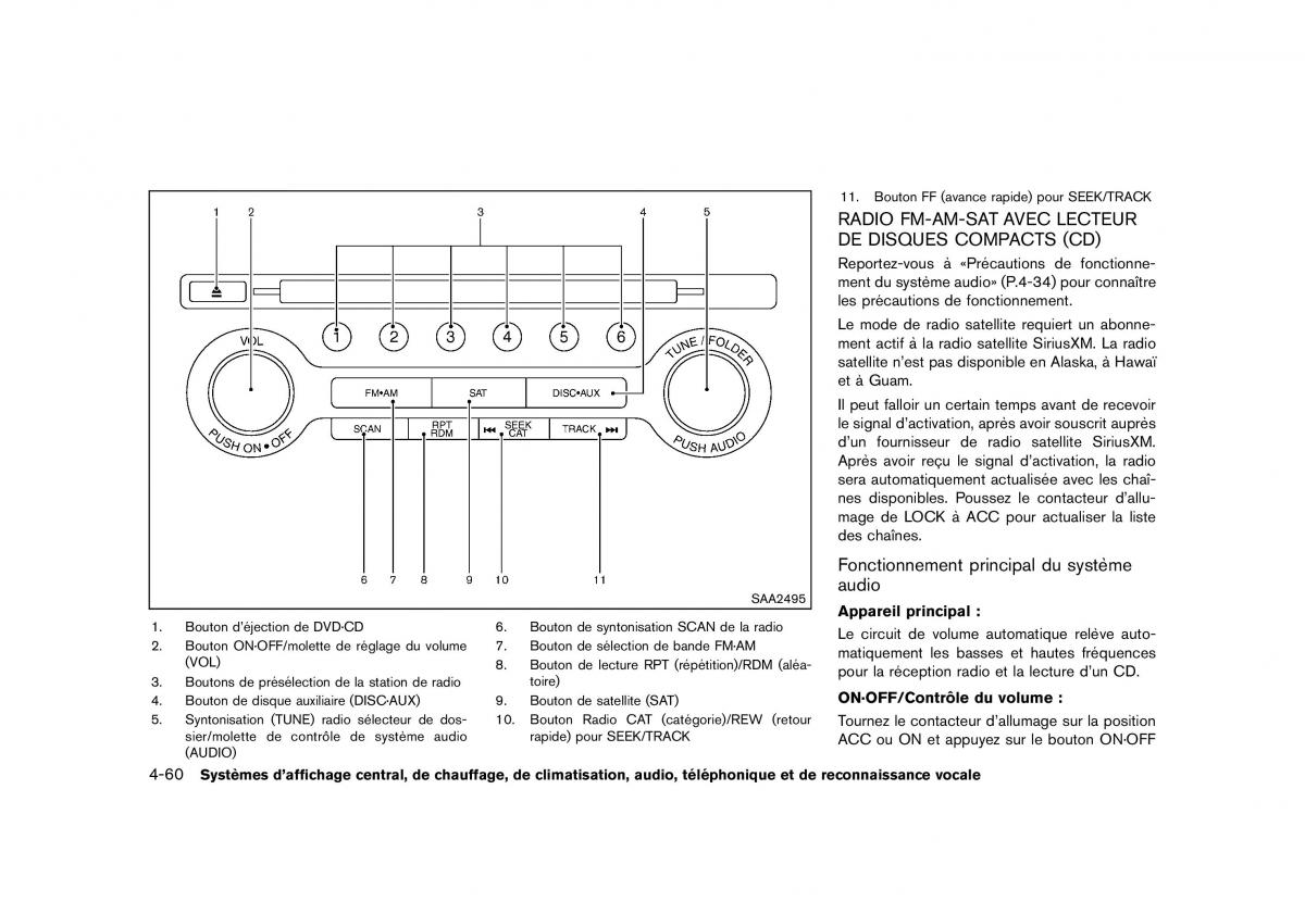 Nissan 370Z manuel du proprietaire / page 239