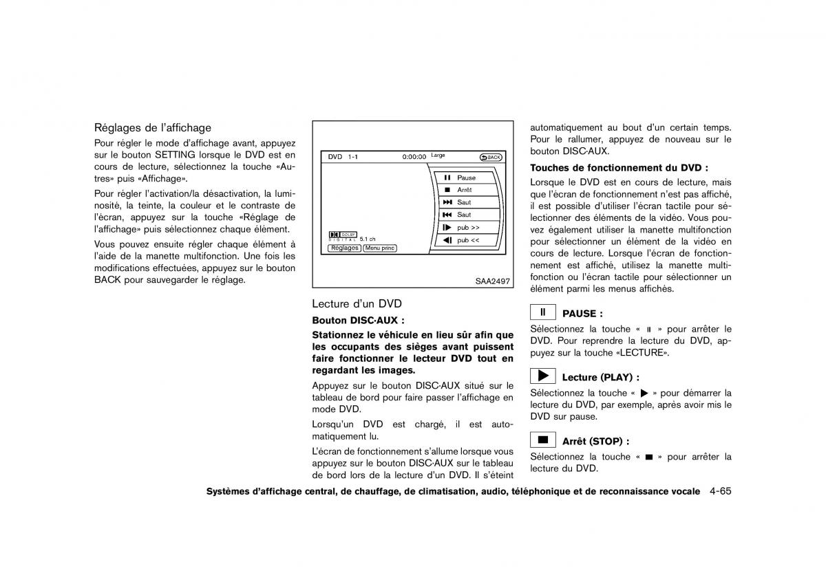 Nissan 370Z manuel du proprietaire / page 244