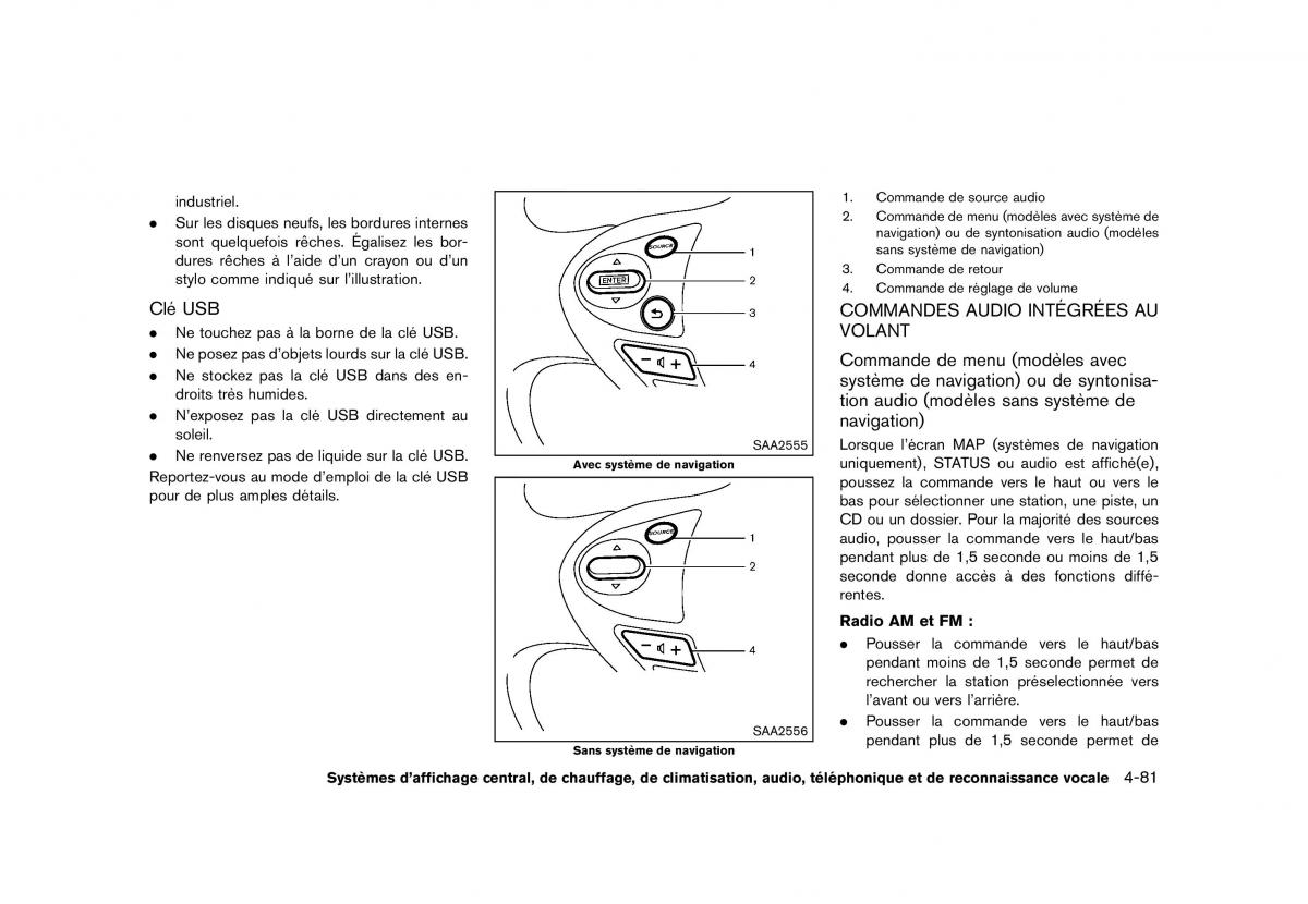 Nissan 370Z manuel du proprietaire / page 260