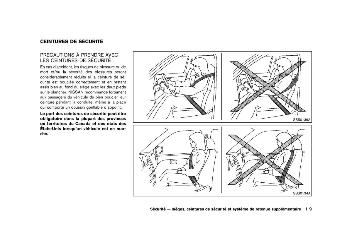 Nissan 370Z manuel du proprietaire / page 32