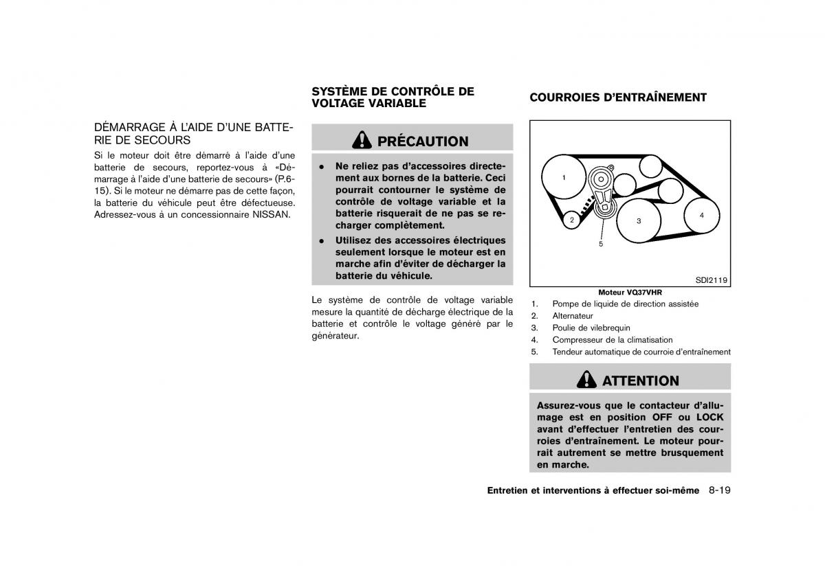 Nissan 370Z manuel du proprietaire / page 410