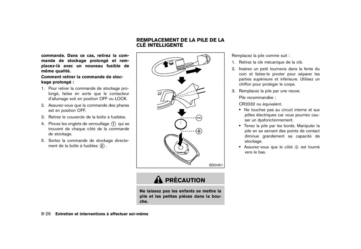 Nissan 370Z manuel du proprietaire / page 417