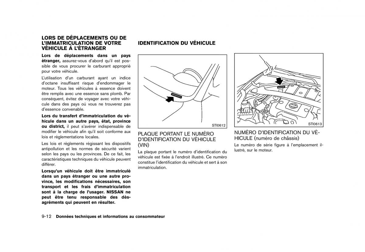 Nissan 370Z manuel du proprietaire / page 449