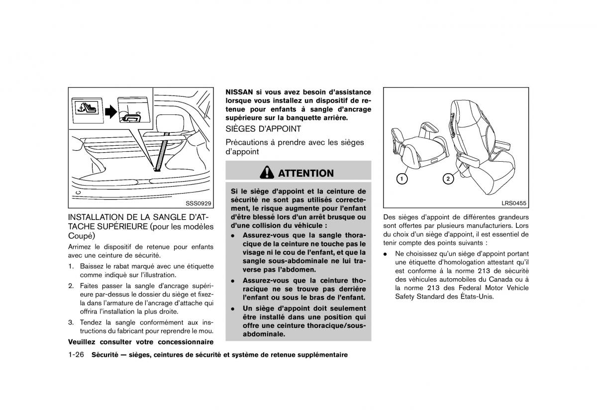 Nissan 370Z manuel du proprietaire / page 49