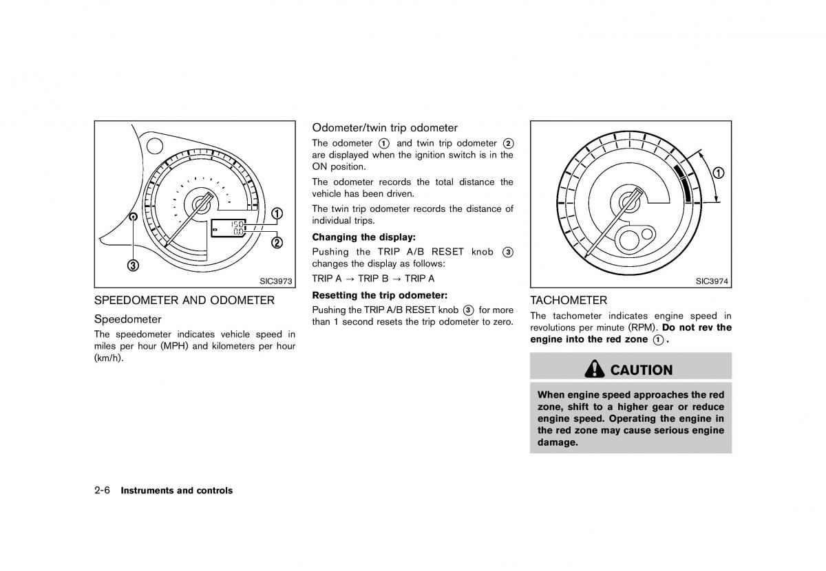 Nissan 370Z owners manual / page 70