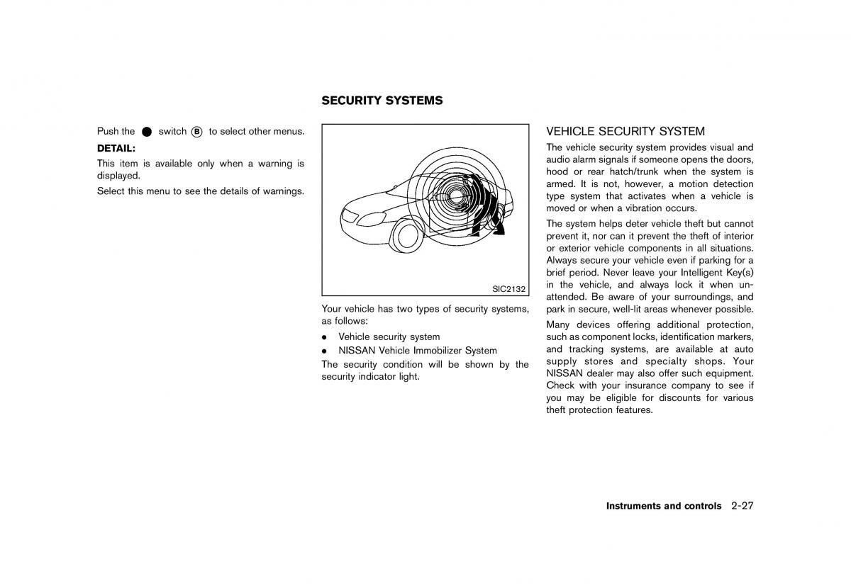 Nissan 370Z owners manual / page 91