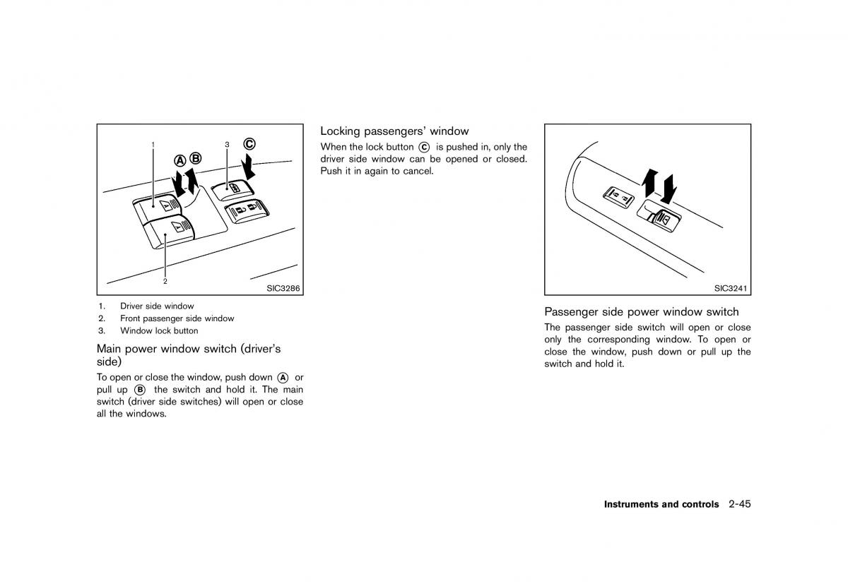 Nissan 370Z owners manual / page 109