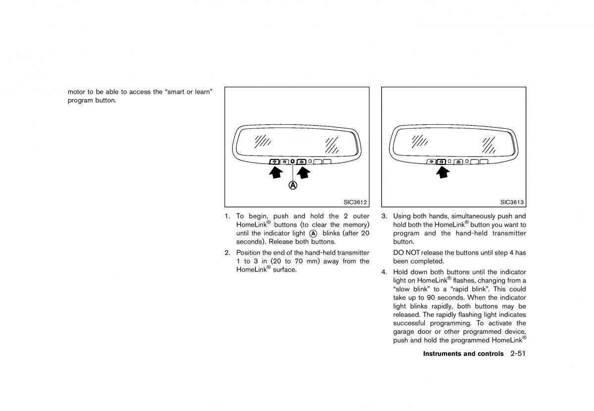 Nissan 370Z owners manual / page 115