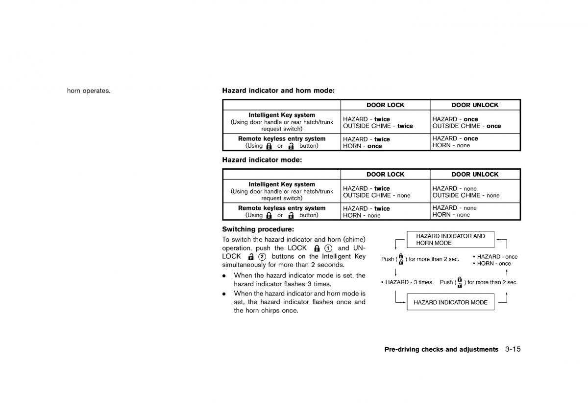 Nissan 370Z owners manual / page 137