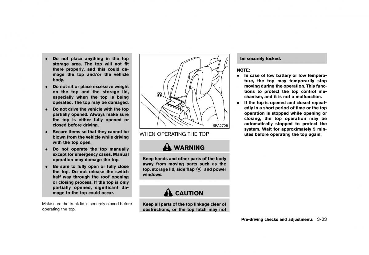 Nissan 370Z owners manual / page 145