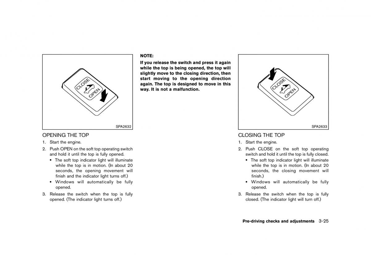 Nissan 370Z owners manual / page 147