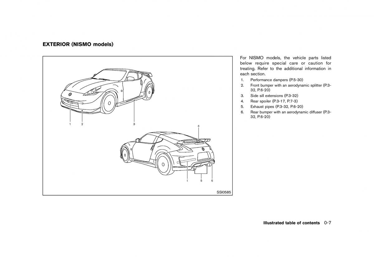 Nissan 370Z owners manual / page 15