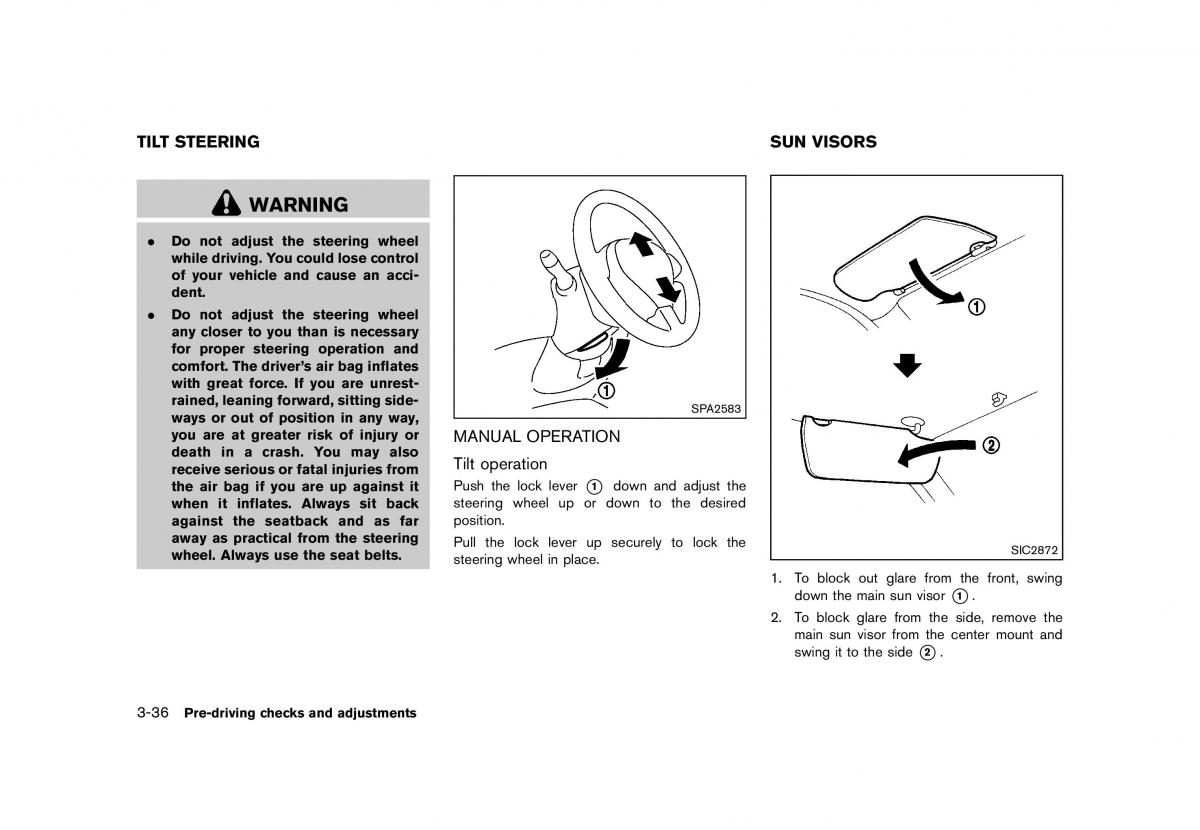 Nissan 370Z owners manual / page 158