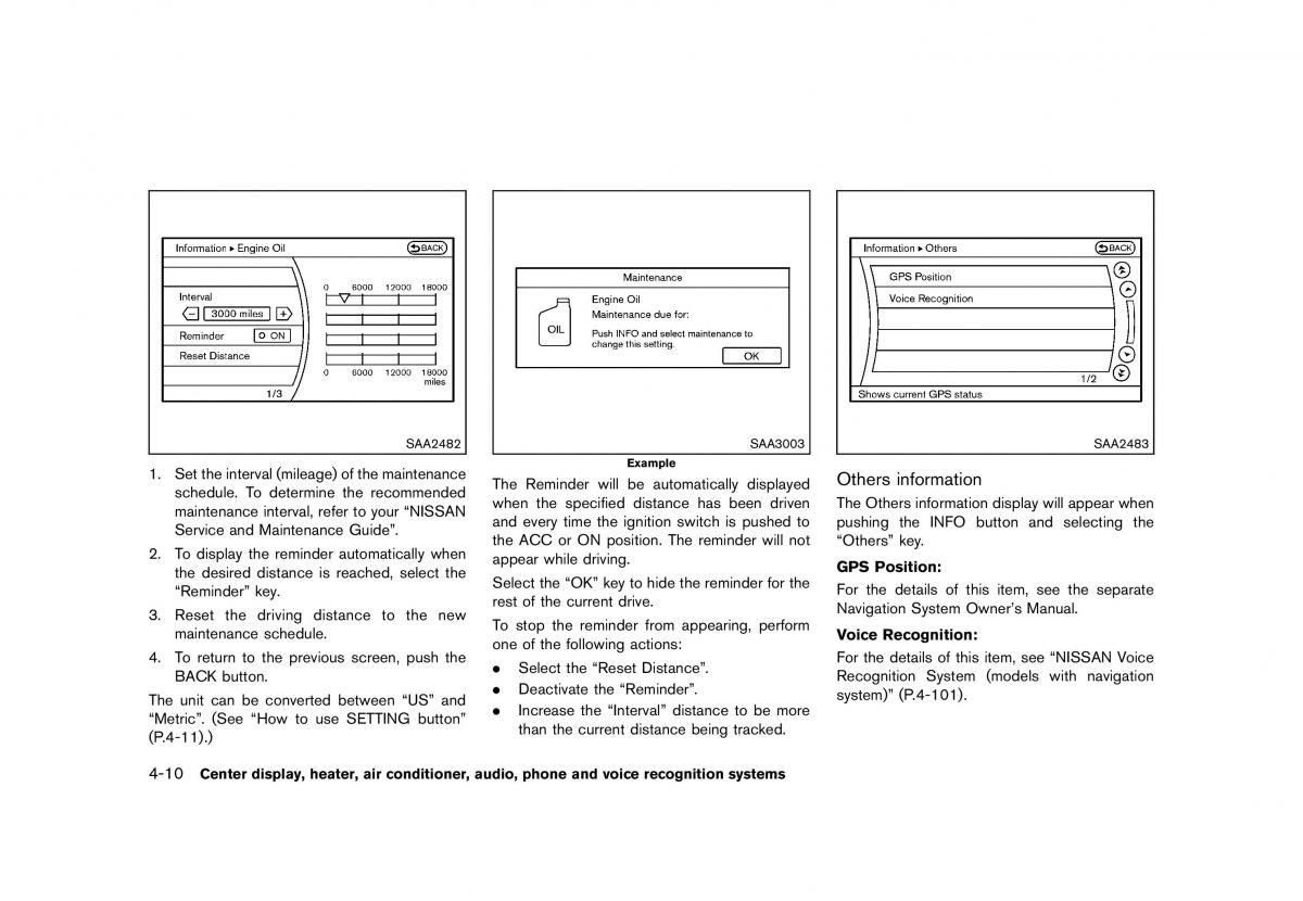 Nissan 370Z owners manual / page 172