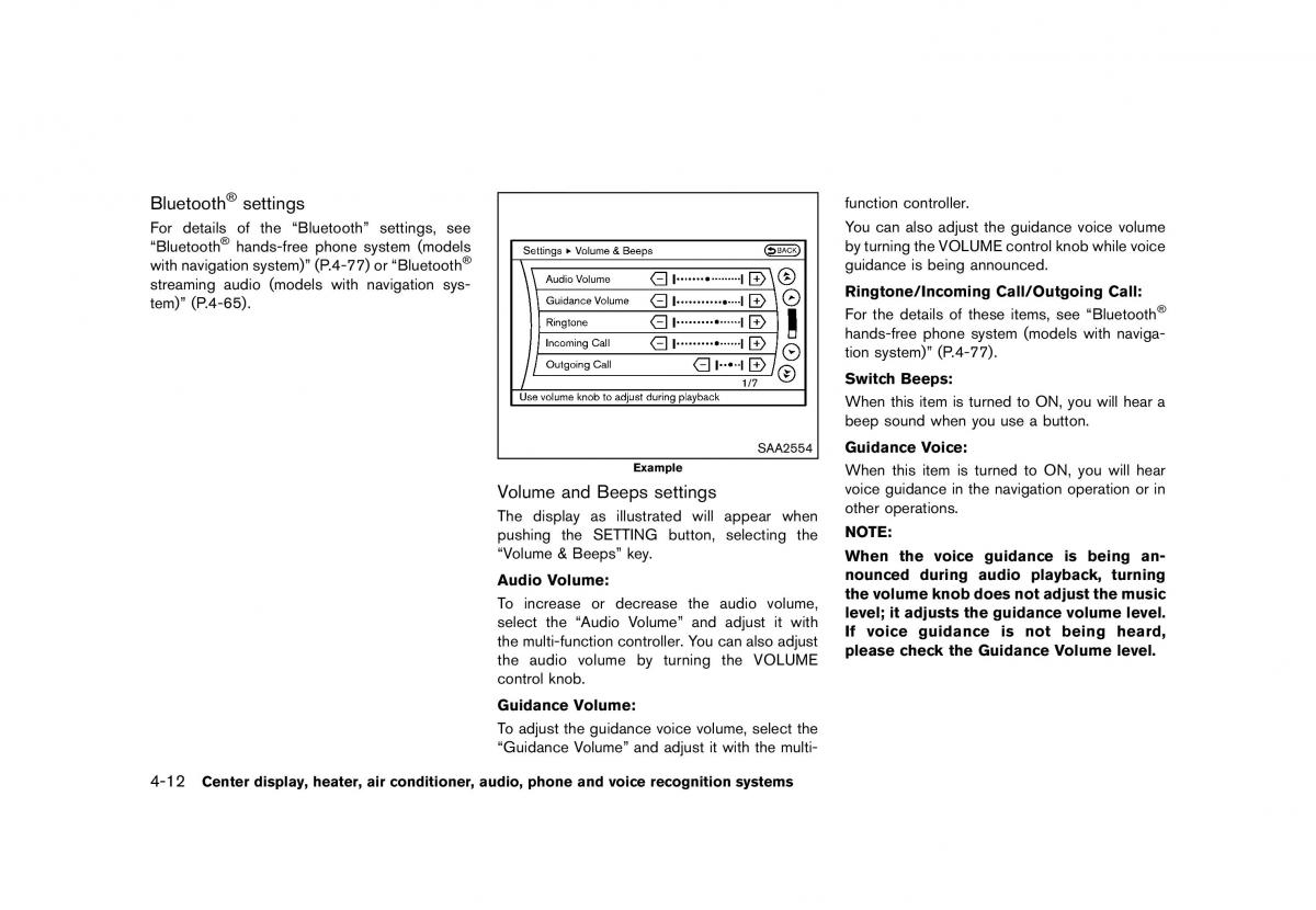 Nissan 370Z owners manual / page 174