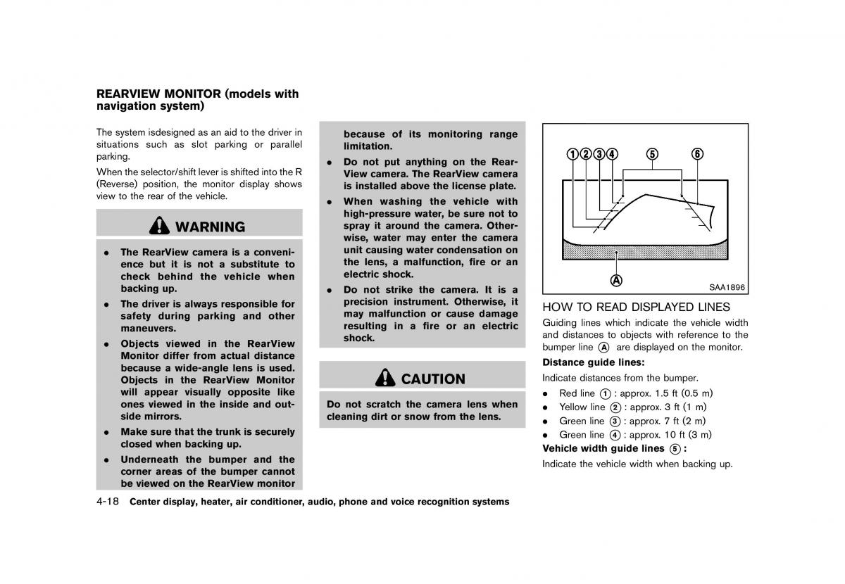 Nissan 370Z owners manual / page 180