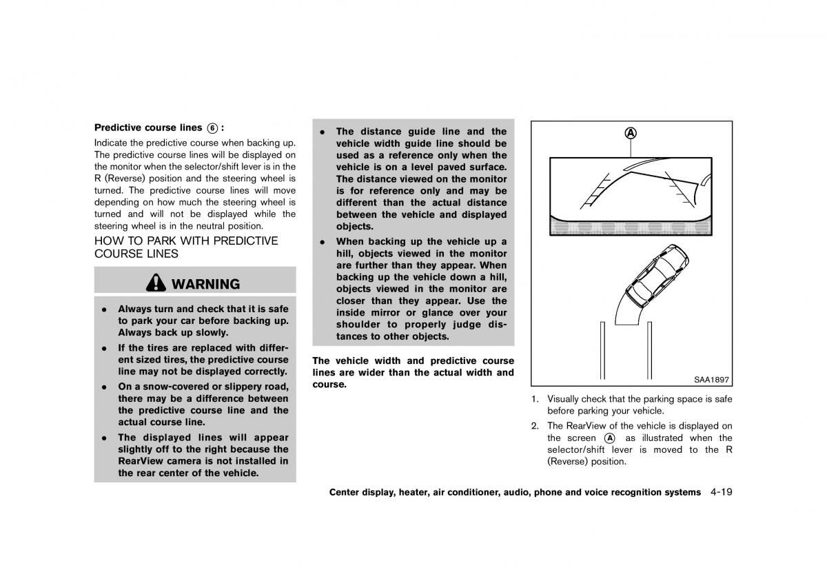 Nissan 370Z owners manual / page 181