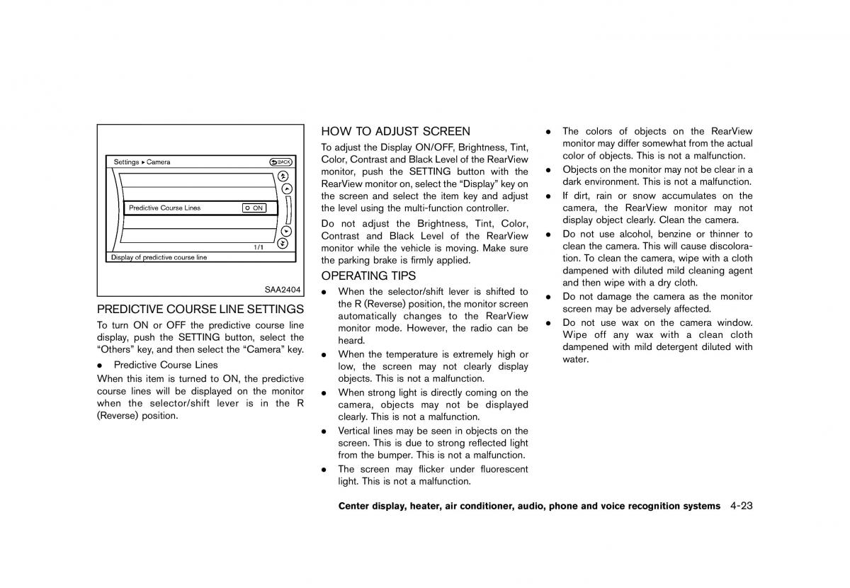 Nissan 370Z owners manual / page 185