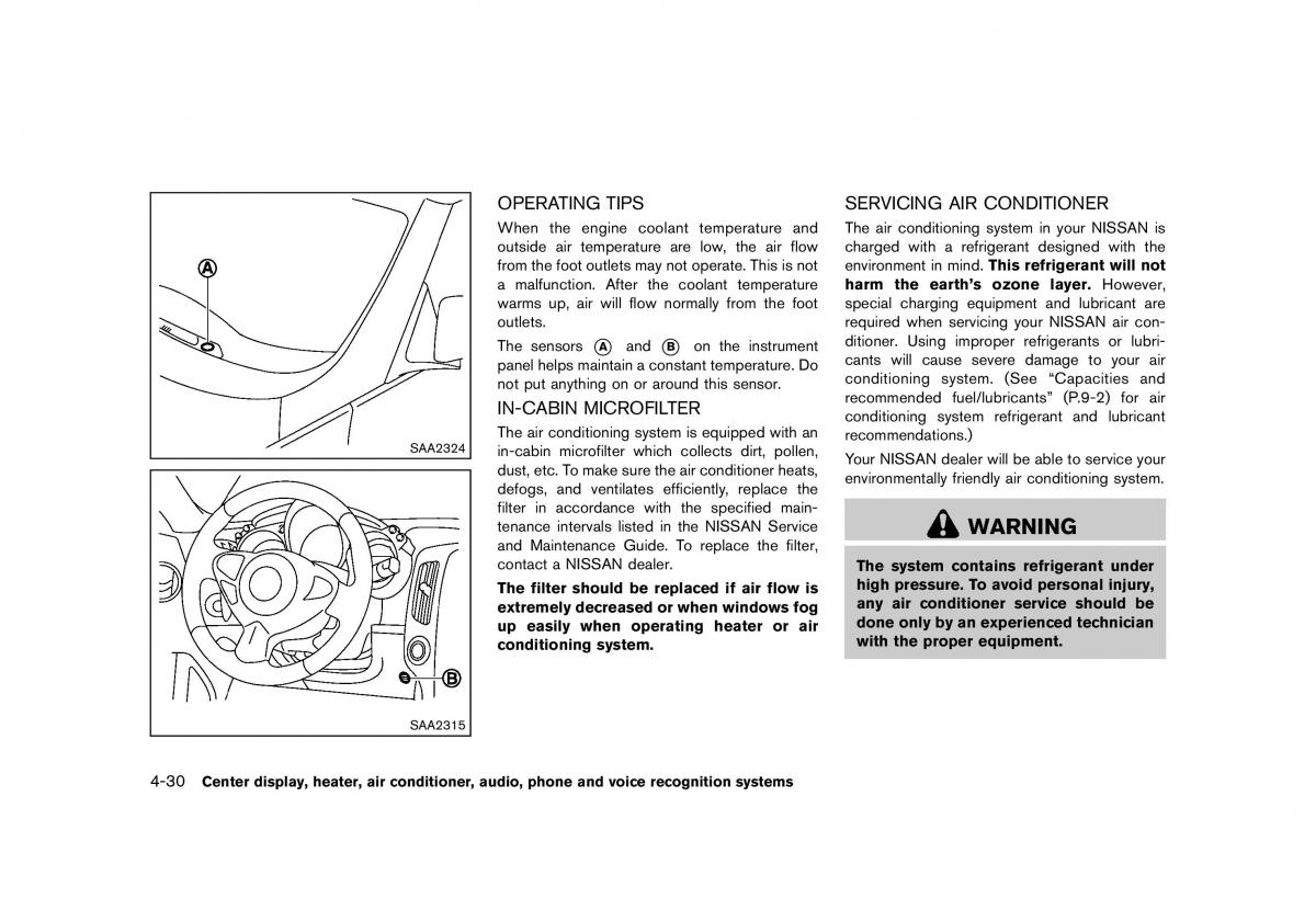 Nissan 370Z owners manual / page 192