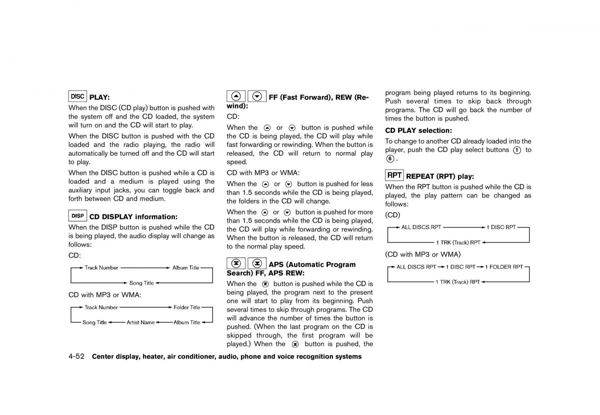 Nissan 370Z owners manual / page 214