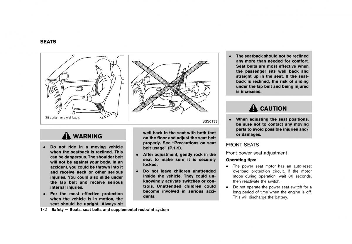 Nissan 370Z owners manual / page 24