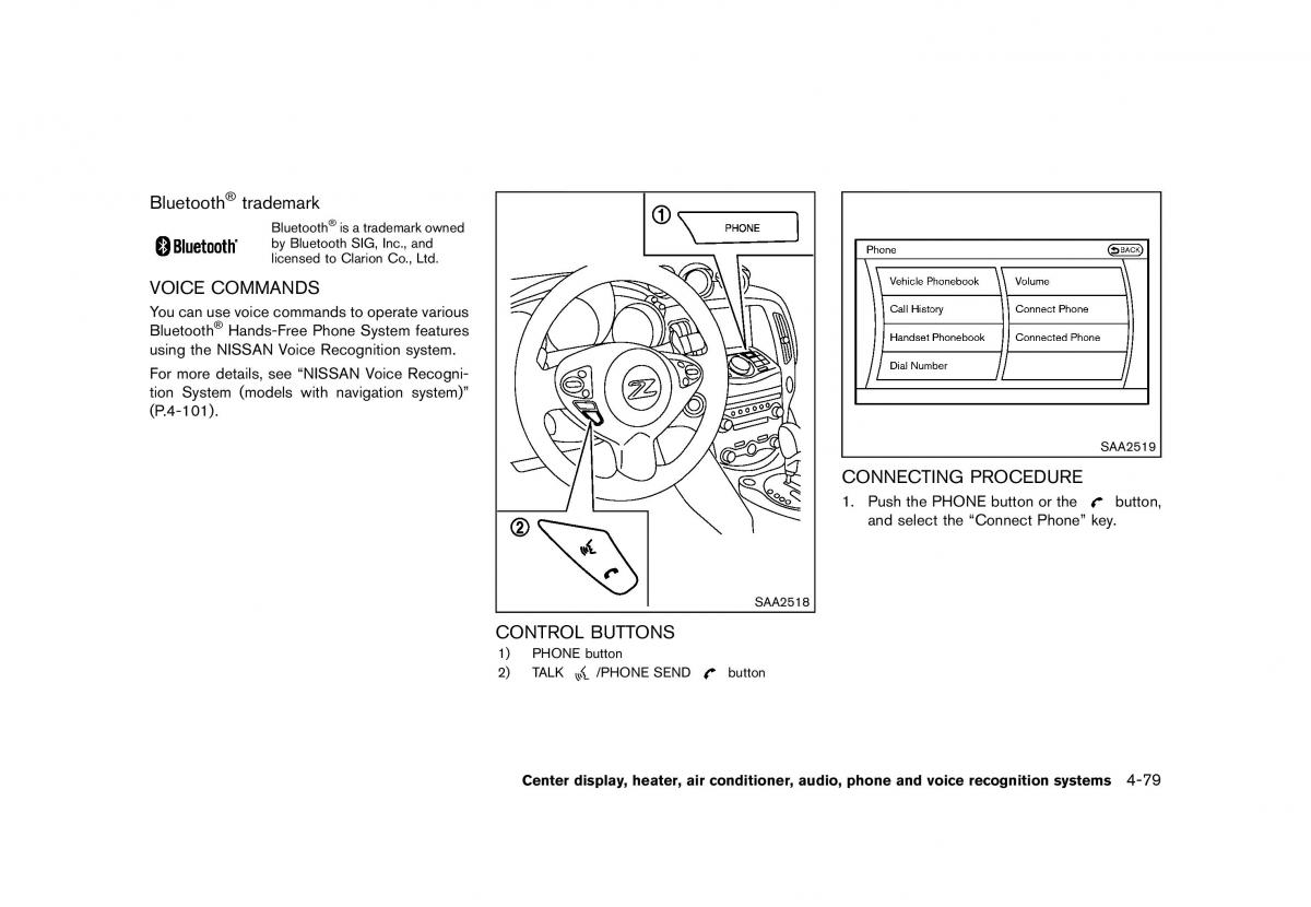 Nissan 370Z owners manual / page 241