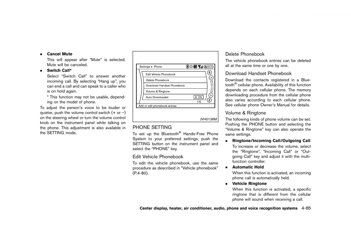 Nissan 370Z owners manual / page 247