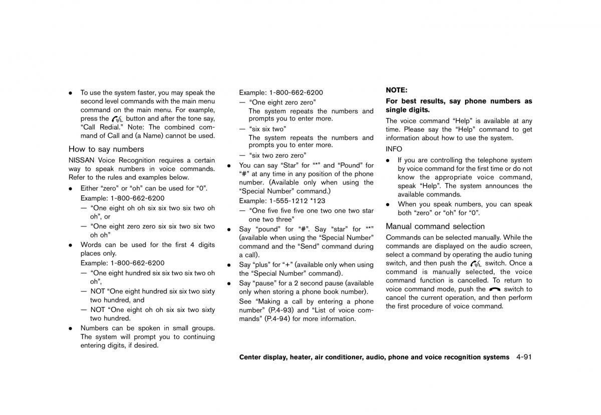 Nissan 370Z owners manual / page 253