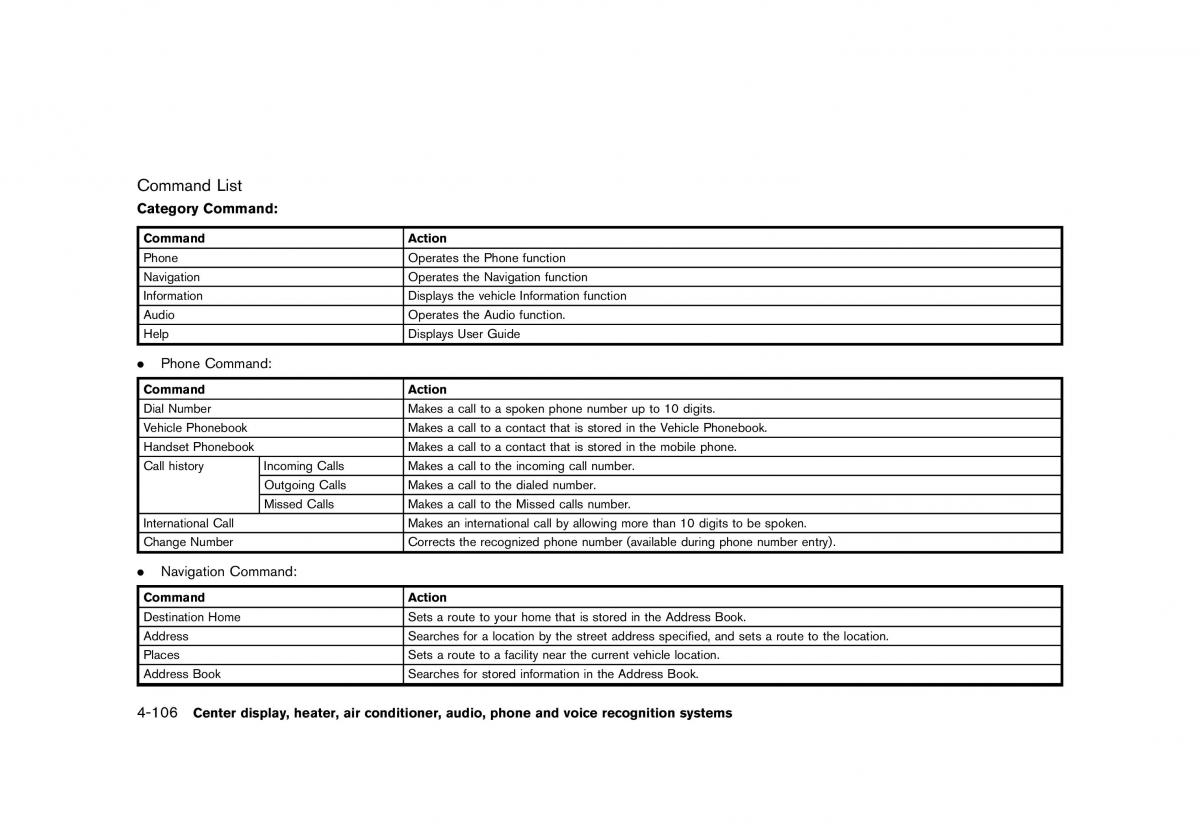 Nissan 370Z owners manual / page 268