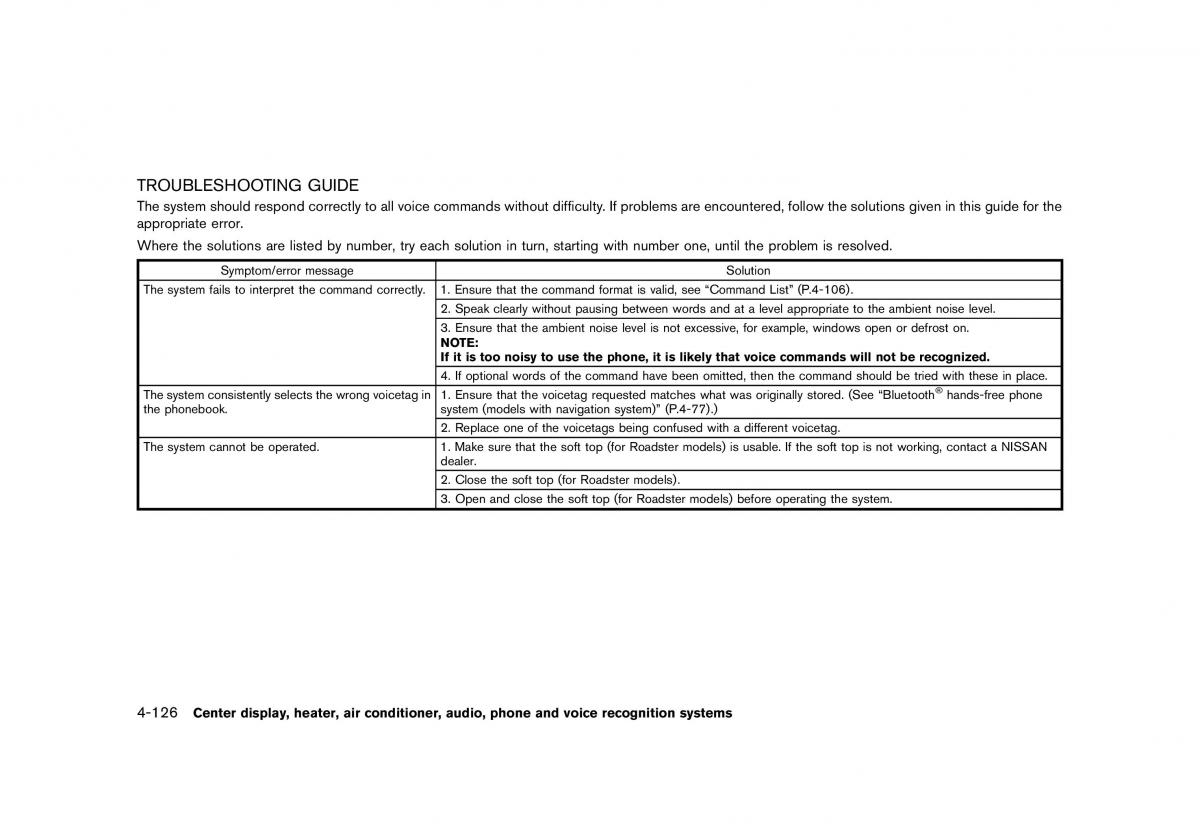 Nissan 370Z owners manual / page 288