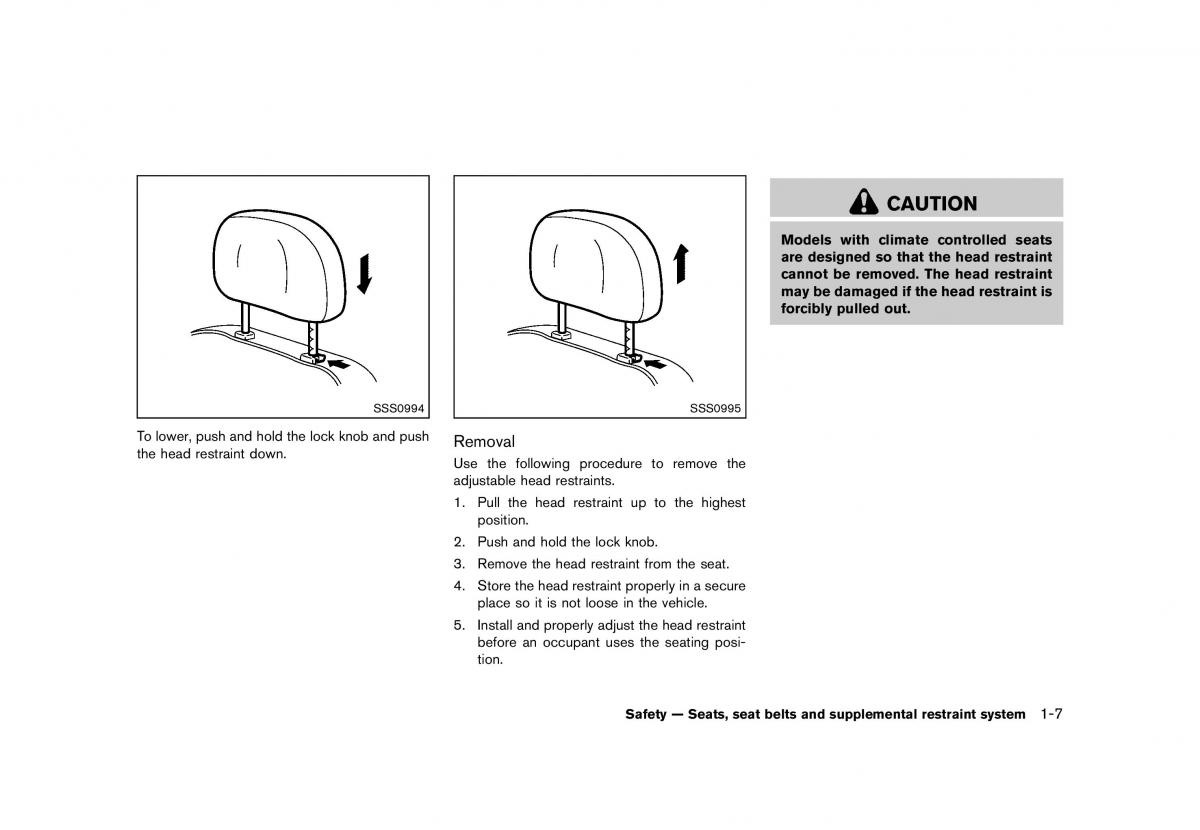 Nissan 370Z owners manual / page 29