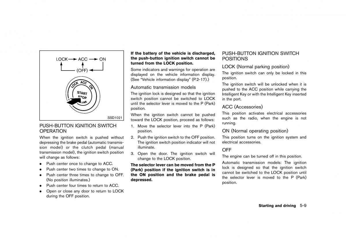 Nissan 370Z owners manual / page 297