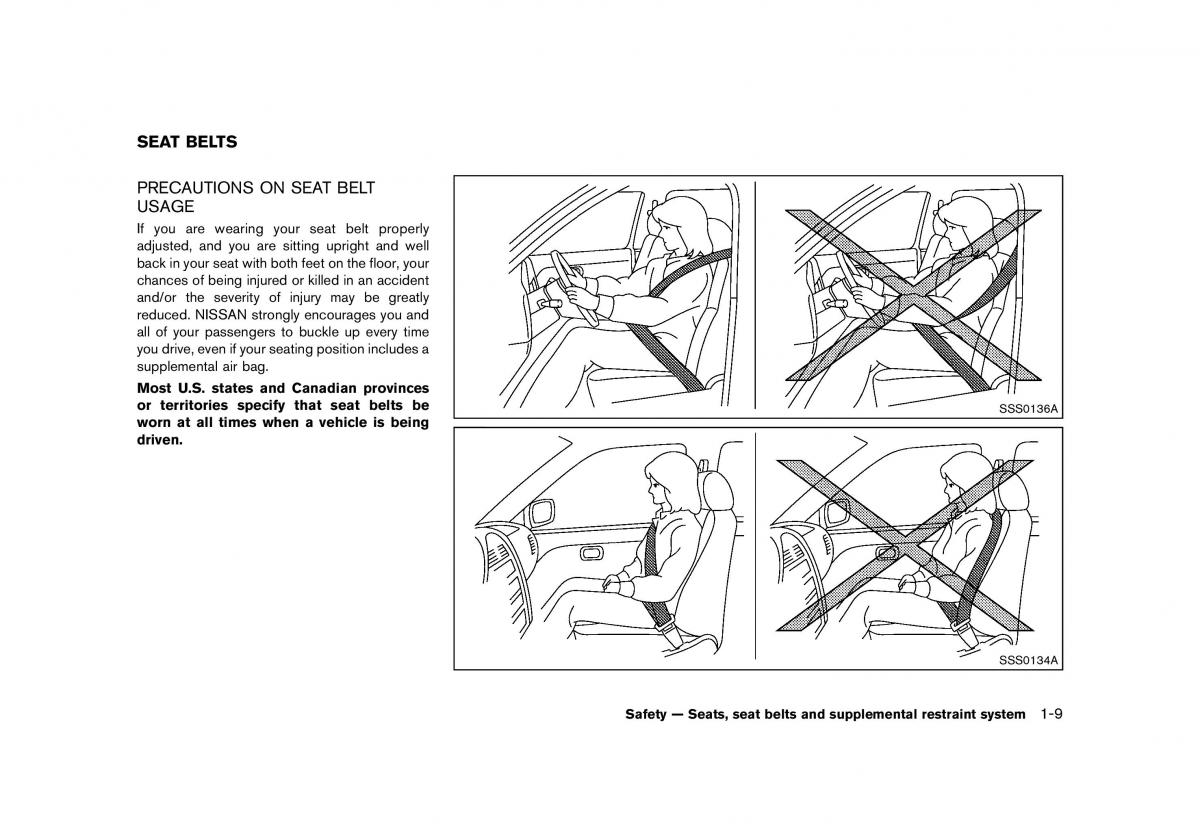 Nissan 370Z owners manual / page 31