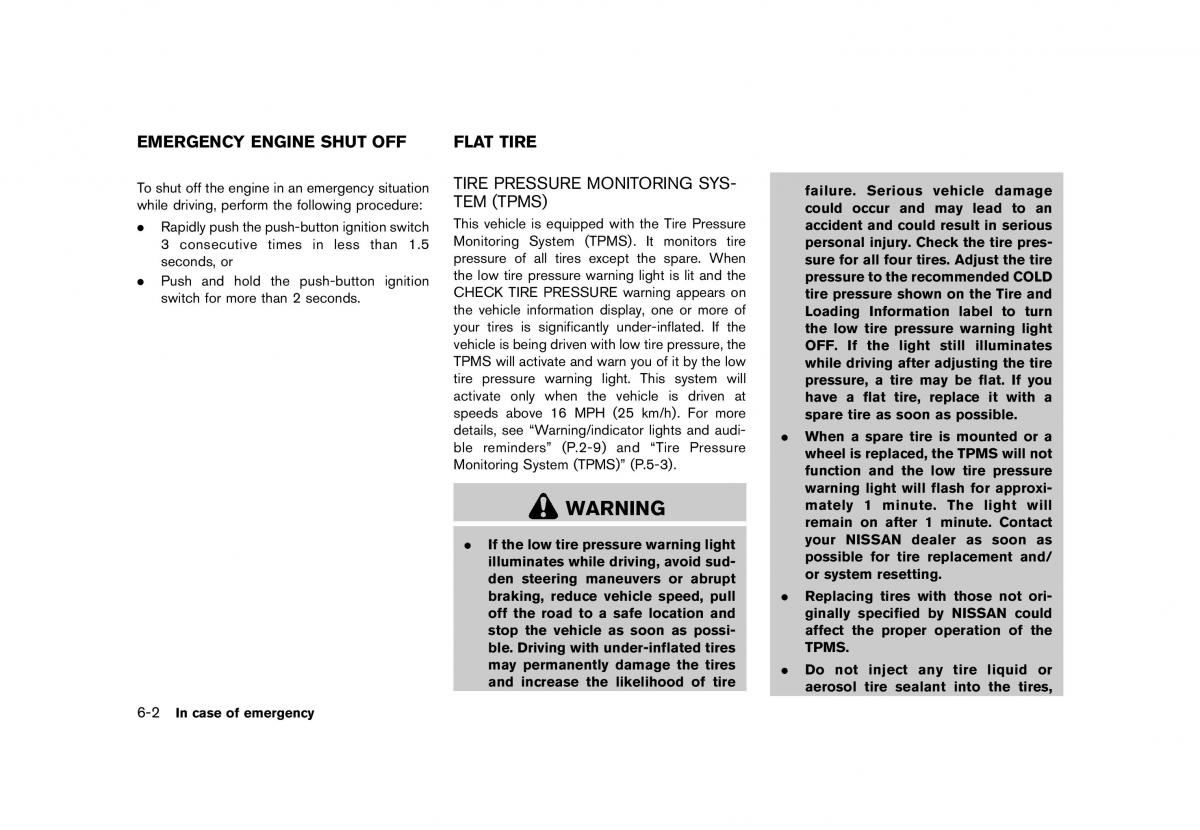 Nissan 370Z owners manual / page 322