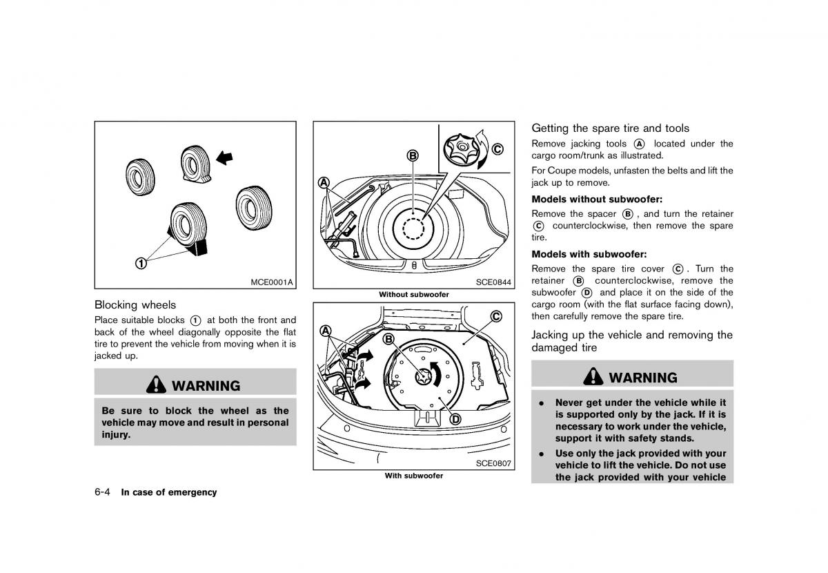 Nissan 370Z owners manual / page 324