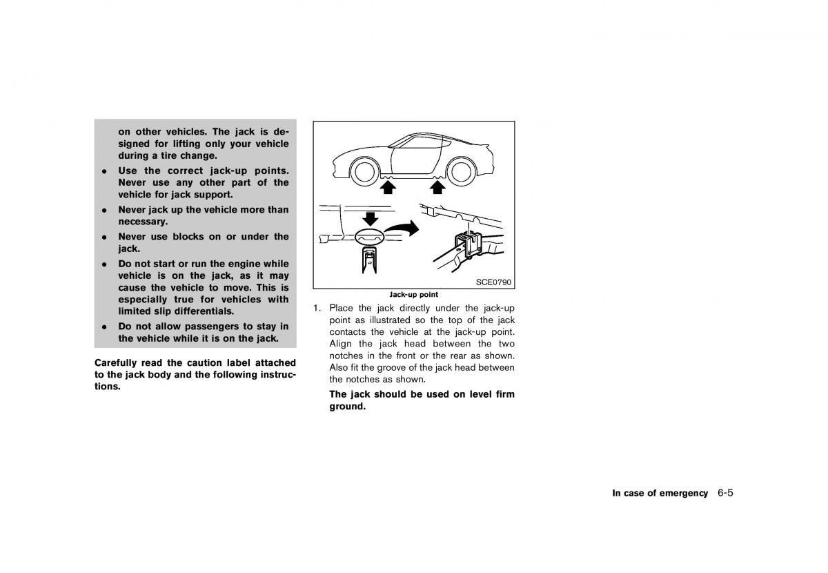 Nissan 370Z owners manual / page 325