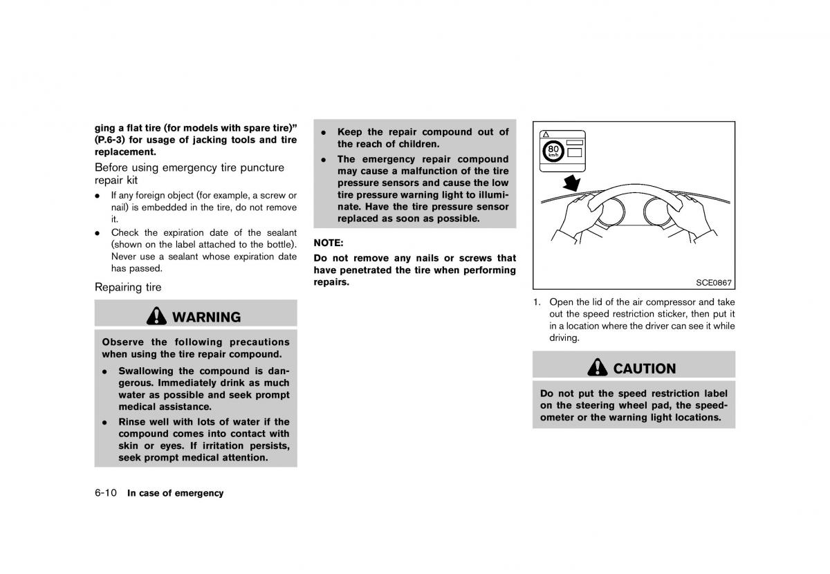 Nissan 370Z owners manual / page 330