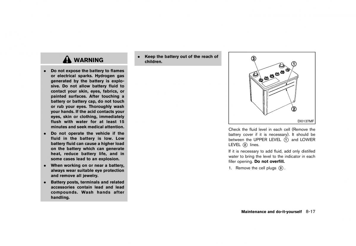 Nissan 370Z owners manual / page 367