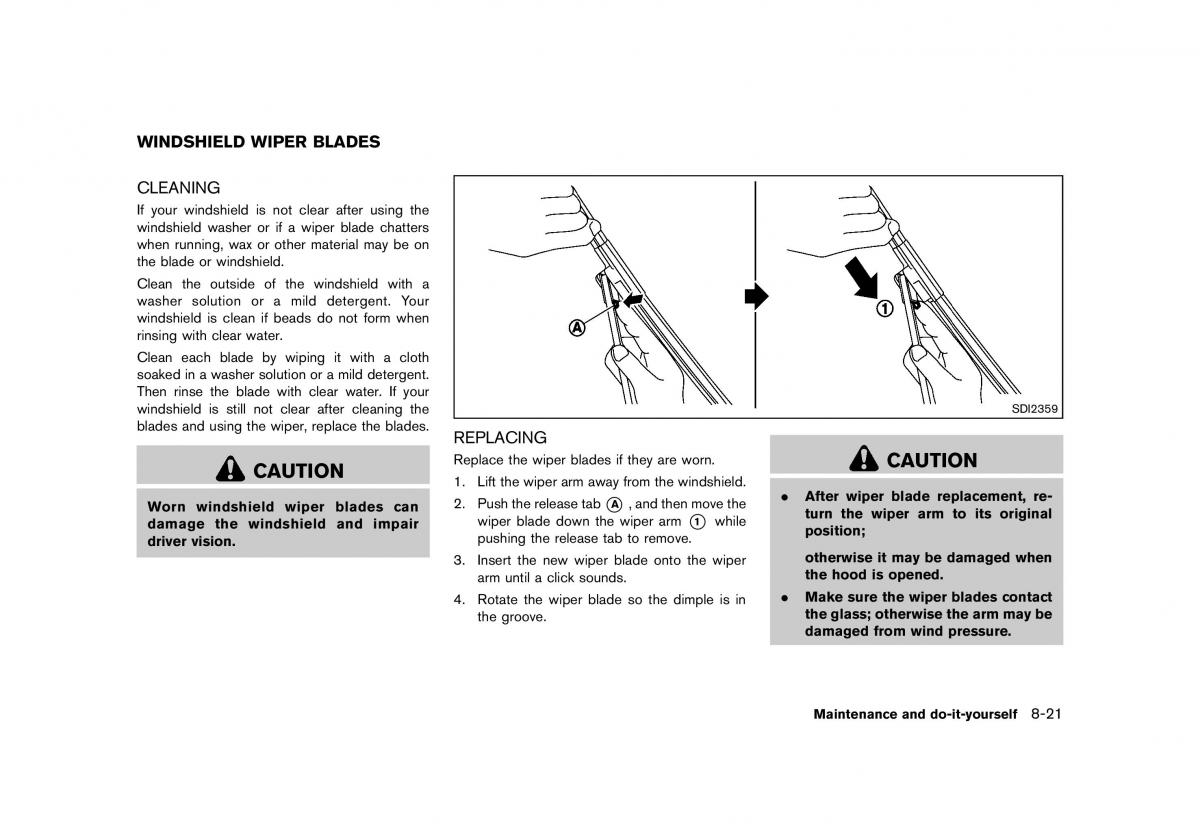 Nissan 370Z owners manual / page 371