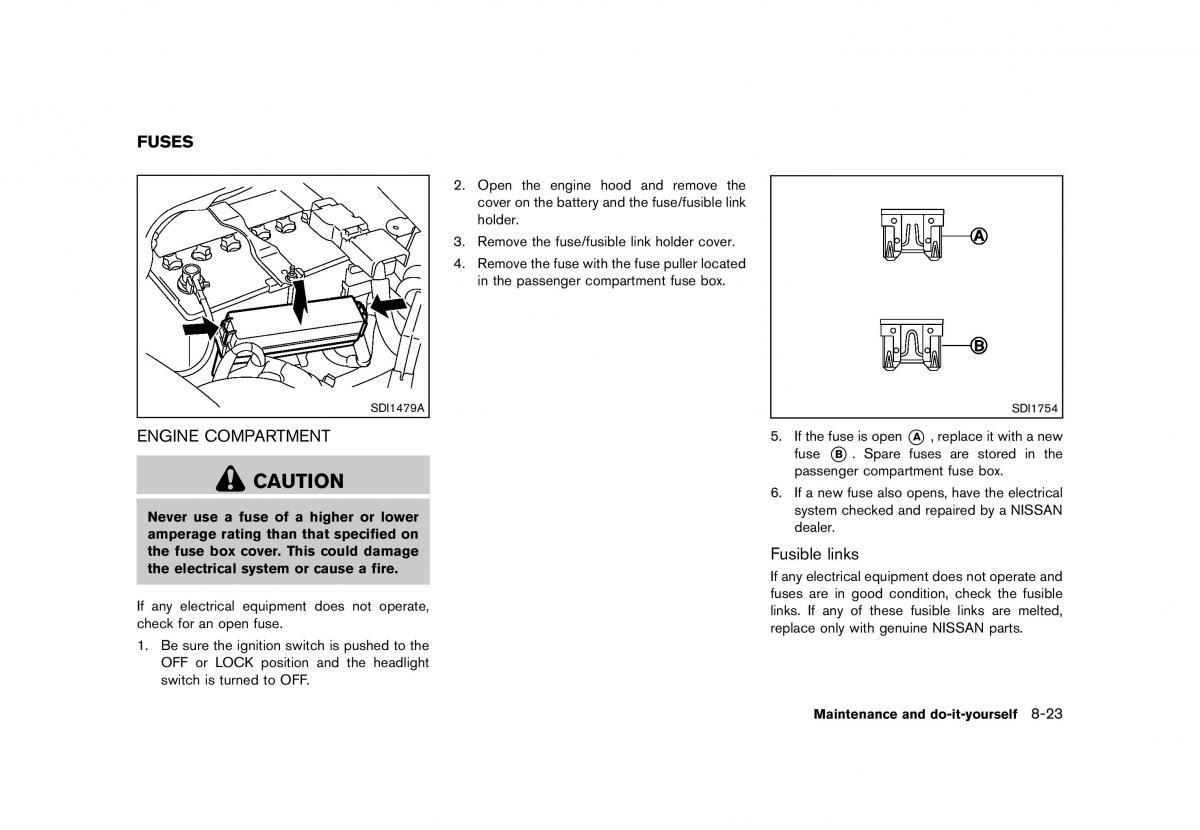 Nissan 370Z owners manual / page 373