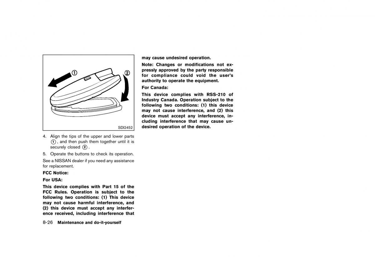 Nissan 370Z owners manual / page 376