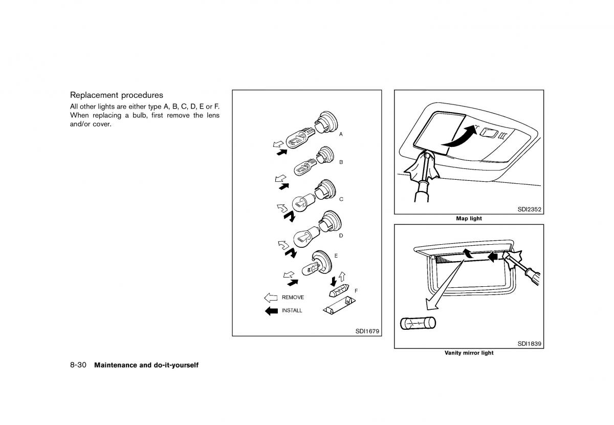 Nissan 370Z owners manual / page 380