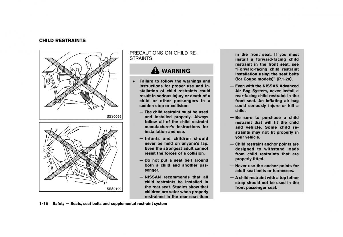 Nissan 370Z owners manual / page 40