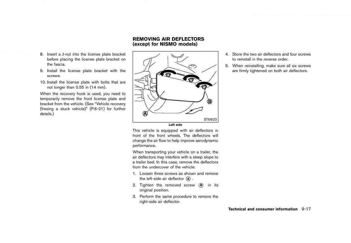 Nissan 370Z owners manual / page 409