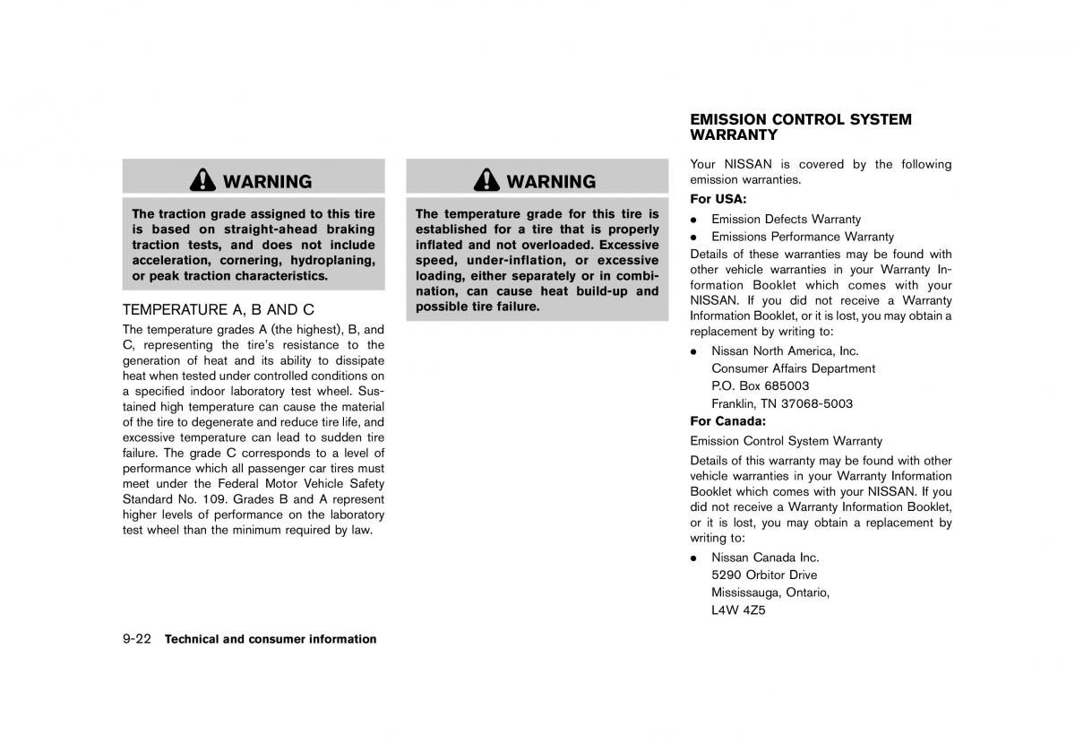 Nissan 370Z owners manual / page 414