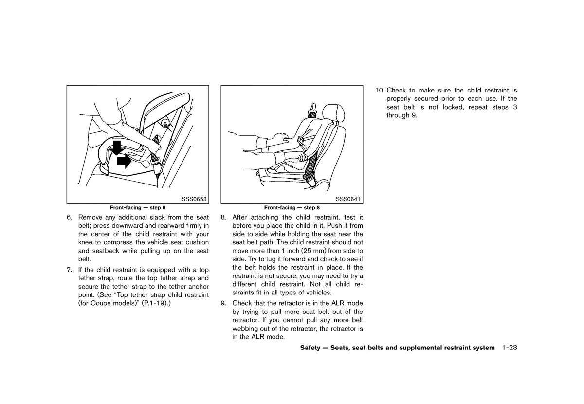 Nissan 370Z owners manual / page 45