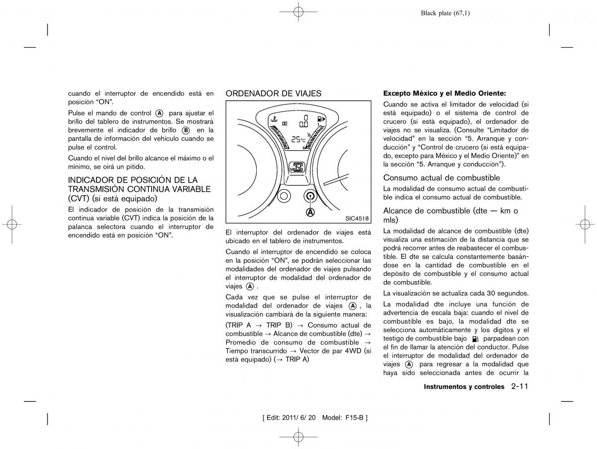 Nissan Juke manual del propietario / page 69