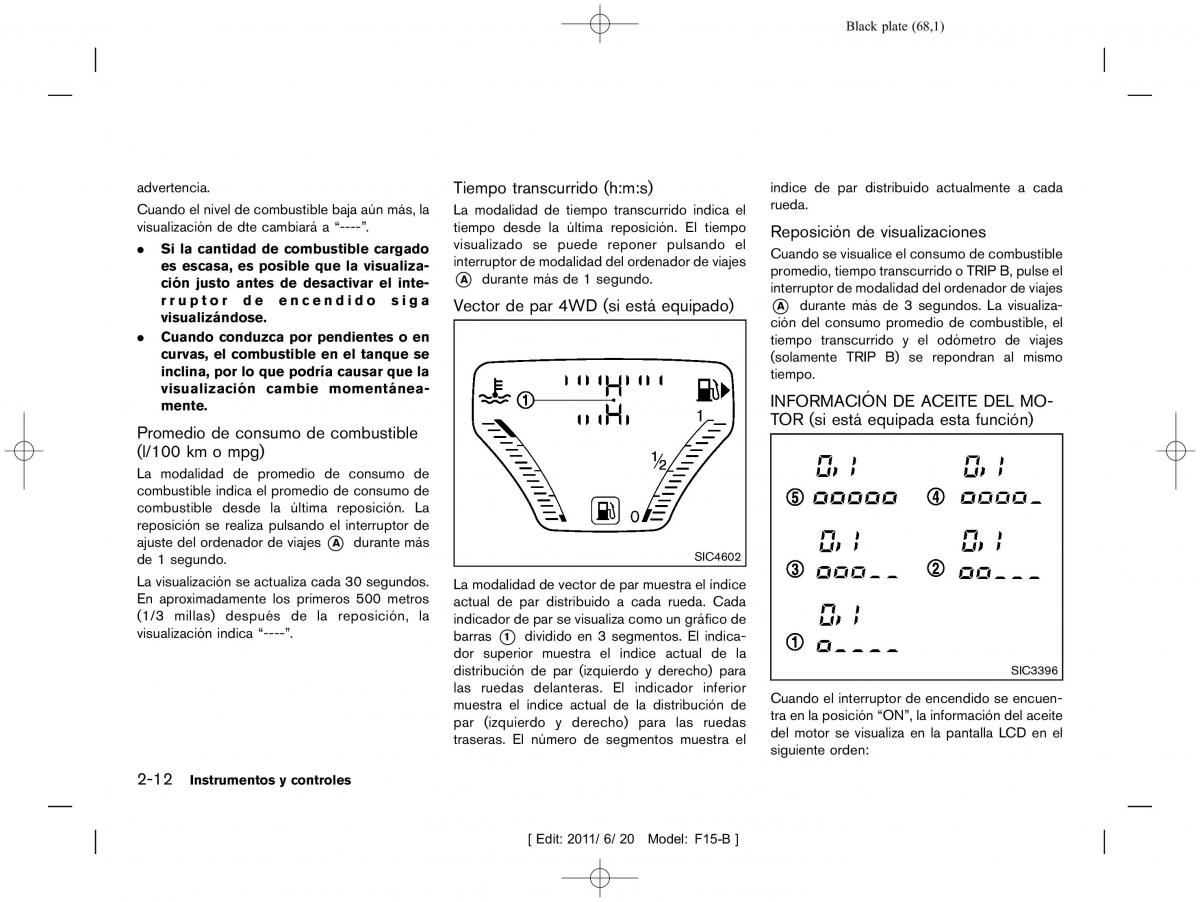 Nissan Juke manual del propietario / page 70